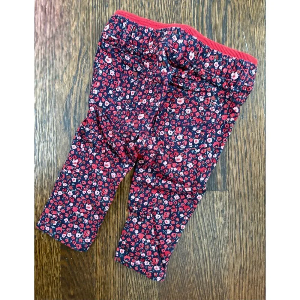 GAP BabyGap Infant Girls 6-12 Months Hooded Sweater, Top and Bottoms Bundle